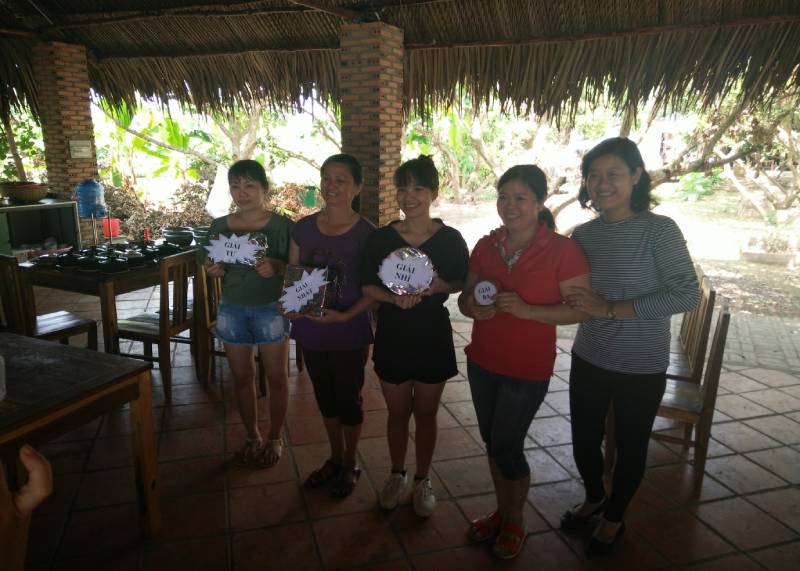 Niềm vui khi đạt giải của cán bộ công nhân viên Vũng Tàu Intourco Resort
