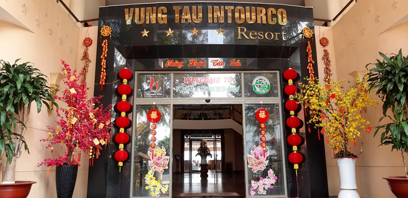 Không khí Tết tại Vungtau Intourco Resort